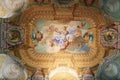 Fresco in Stift Melk, Austria - Science Royalty Free Stock Photo