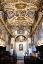 Camaldoli Monastery nestled in the nature reserve of the Casentino in Tuscany. Italy Royalty Free Stock Photo