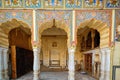 Frescoed Havelis in Mandawa, traditional ornately Royalty Free Stock Photo