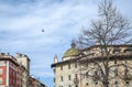 Frescoes on the Cazuffi-Rella houses in Duomo square. Trento, Trentino Alto Adige, Italy Royalty Free Stock Photo