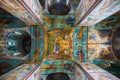 Frescoes on the ceiling in Famous Holy Trinity-St. Sergius Lavra, SERGIEV POSAD, RUSSIA