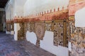 Frescoes and paintings in the cloister of this ancient Cistercian monastery in Santiponce