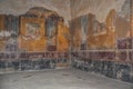 Frescoes in a Roman villa, Pompeii