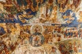 Frescoes in the temple of Elijah the Prophet in Yaroslavl.