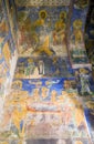 The frescoes of the 12th century Cathedral of the Transfiguration Monastery Mirozhskkogo in Pskov