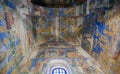 The frescoes of the 12th century Cathedral of the Transfiguration Monastery Mirozhskkogo in Pskov