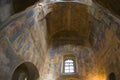 Frescoes on the walls of the church Royalty Free Stock Photo