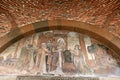 Frescos above door Saint Gayane Church