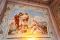 frescos from Giovanni Battista Tiepolo Royalty Free Stock Photo