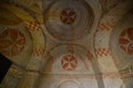 Frescos and murals in ancient cave church in Goreme, Cappadocia, Turkey Royalty Free Stock Photo