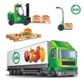 Fresh agricultural products delivery