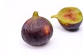 fresh appetizing figs on white background 5