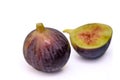 fresh appetizing figs on white background 3