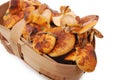 Fresh appetizing mushrooms Royalty Free Stock Photo