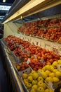 Fresh Apple Display at A Farm Show