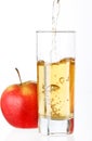 Fresh apple juice Royalty Free Stock Photo