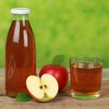 Fresh apple juice Royalty Free Stock Photo