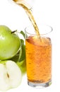 Fresh apple juice Royalty Free Stock Photo