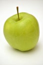 Fresh apple on white Royalty Free Stock Photo