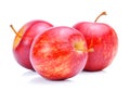 Fresh apple white background Royalty Free Stock Photo