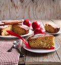 Applesauce cake Royalty Free Stock Photo