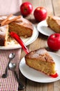 Applesauce cake Royalty Free Stock Photo