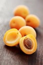 Fresh apricots