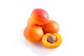 Fresh apricots