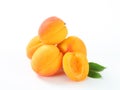 Fresh apricots