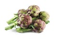 Fresh artichokes Royalty Free Stock Photo