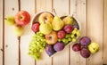 Fresh autumn fruits Royalty Free Stock Photo