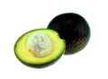 Fresh avocado fruit isolated