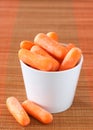 Fresh baby carrots