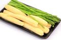 Fresh Baby corn and Asparagus Royalty Free Stock Photo