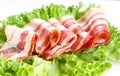Fresh bacon Royalty Free Stock Photo
