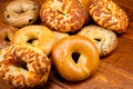 Fresh bagels Royalty Free Stock Photo