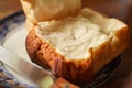 fresh bake breads whole wheat sliced close up