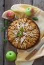 Fresh baked apple pie Royalty Free Stock Photo