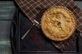 Fresh baked apple pie Royalty Free Stock Photo