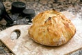 Fresh baked artisan bread Royalty Free Stock Photo