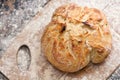 Fresh baked artisan bread