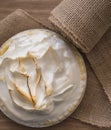 Fresh Baked Lemon Meringue Pie Royalty Free Stock Photo