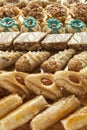 Fresh baked Moroccan cookies Royalty Free Stock Photo