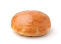Fresh baked round wheat bun