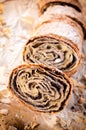 Fresh baked strudel Royalty Free Stock Photo