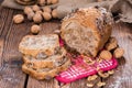 Fresh baked Walnut Bread Royalty Free Stock Photo