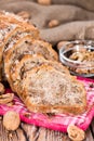 Fresh baked Walnut Bread Royalty Free Stock Photo