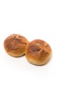 Fresh baked wholegrain buns Royalty Free Stock Photo