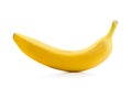 Fresh banana isolated on white Royalty Free Stock Photo