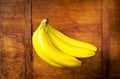 Fresh bananas bunch Royalty Free Stock Photo